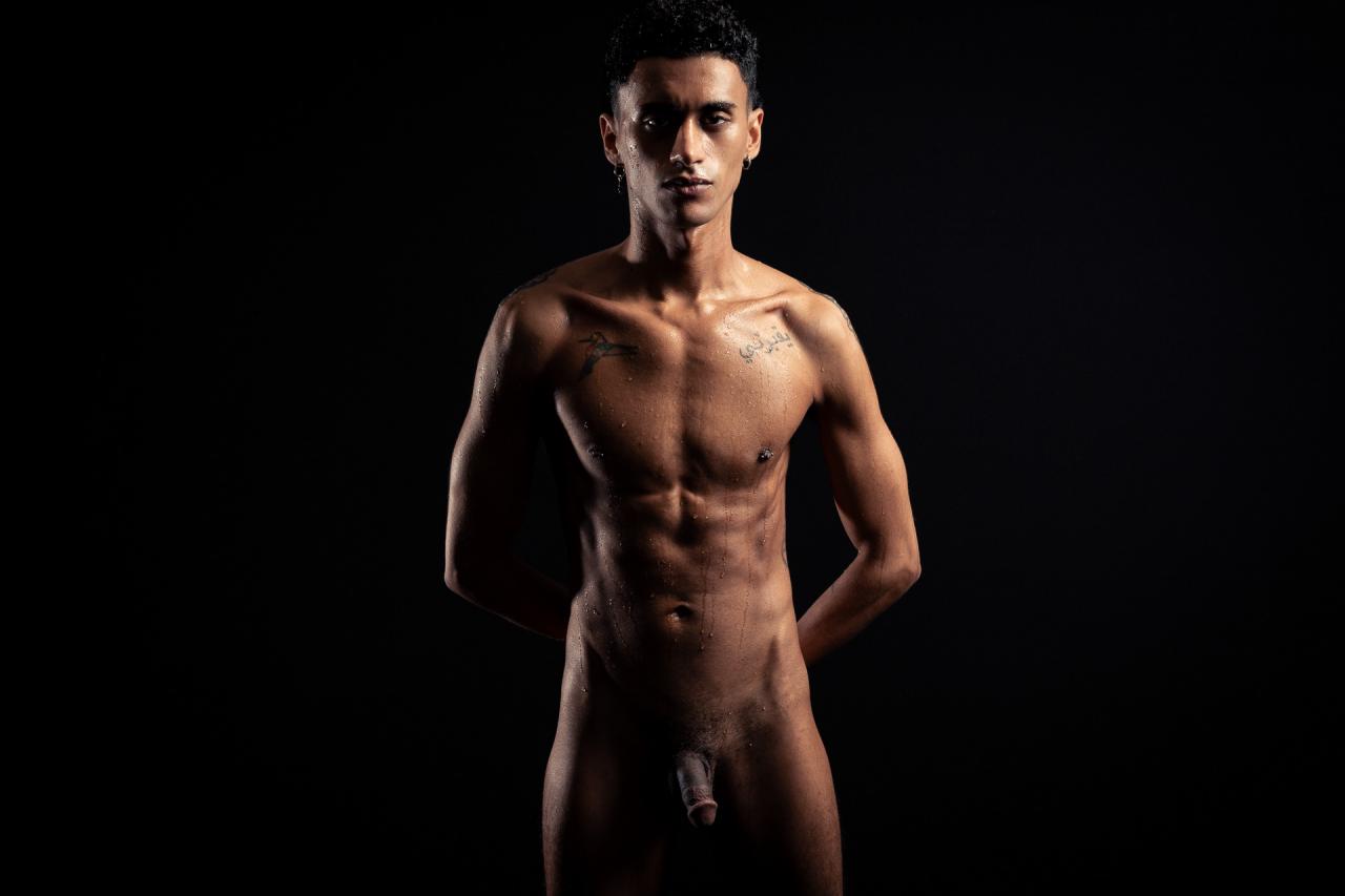 Naked Moroccan Adonis Anàs by Lorenzo Passini Only Nude Men